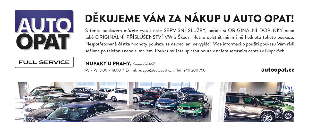 Dárkový poukaz — zadní strana s podmínkami použití.