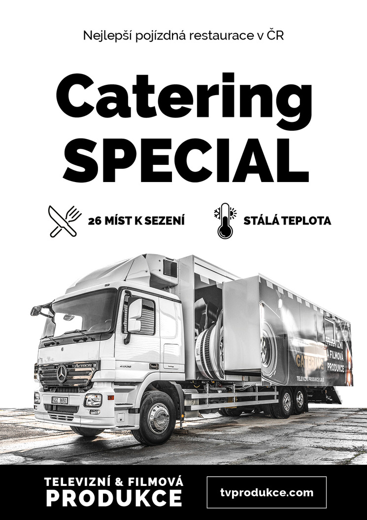 Catering SPECIAL — front cover of the promotional material.