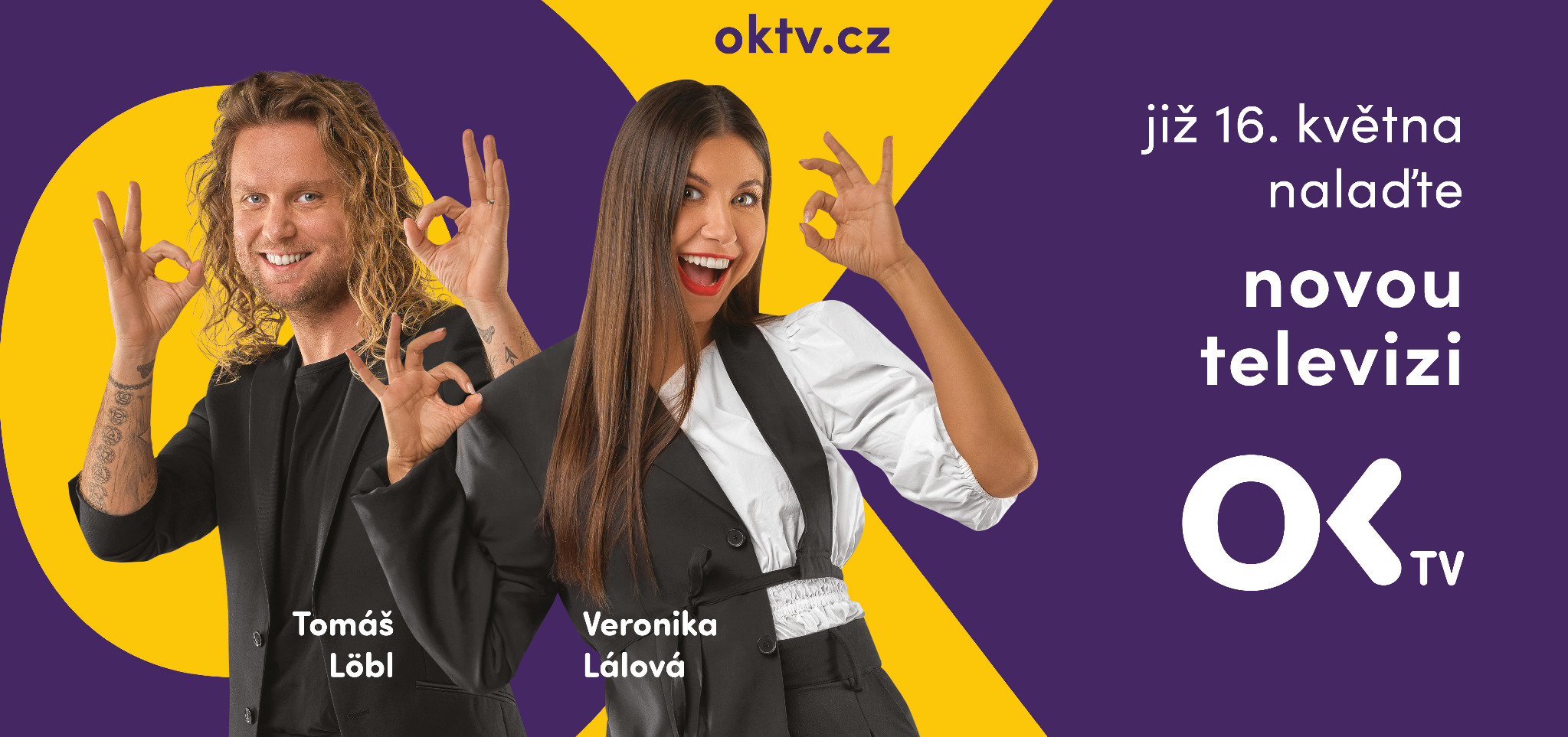 Tomáš Löbl a Veronika Lálová — billboardový formát