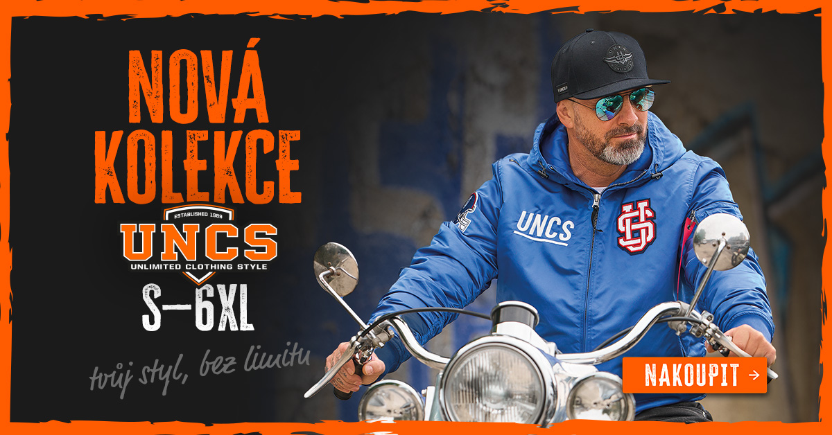 Nová kolekce / motocykl — horizontální formát
