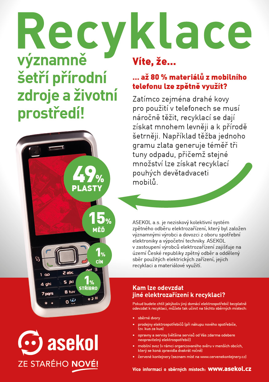 Mobilomat / back of the recycling information leaflet.