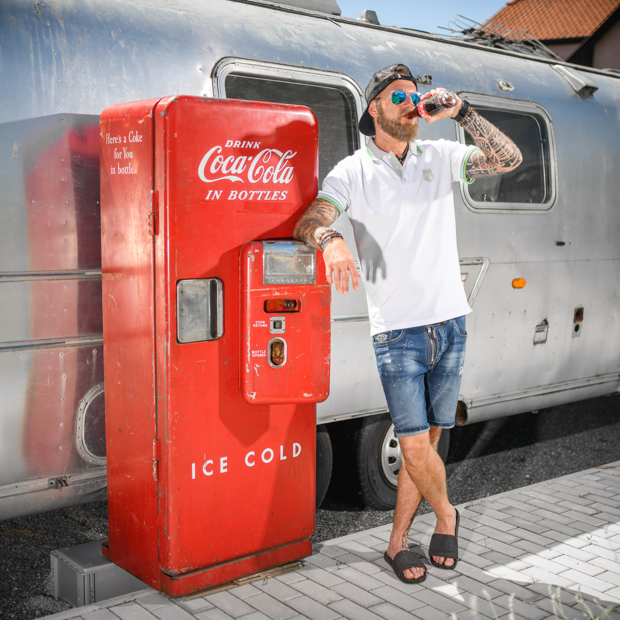 UNCS — letní lifestyle u karavanu — Lifestyle fotografie, fotografie 1