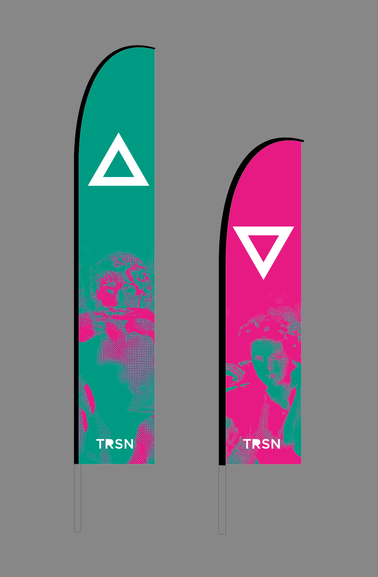 Flag designs for the sales stand