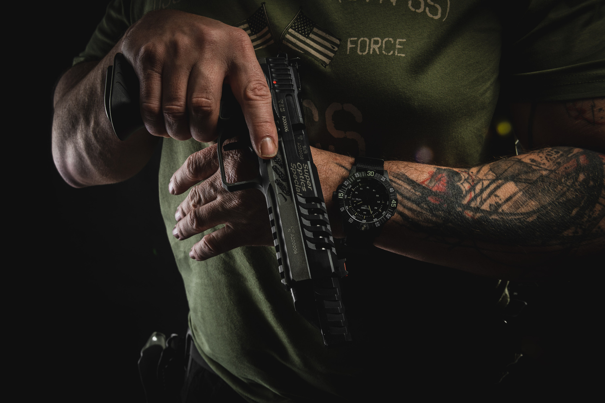 Army style — Fashion photography, photograph 8