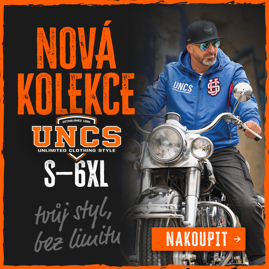 Nová kolekce / motocykl — čtvercový formát